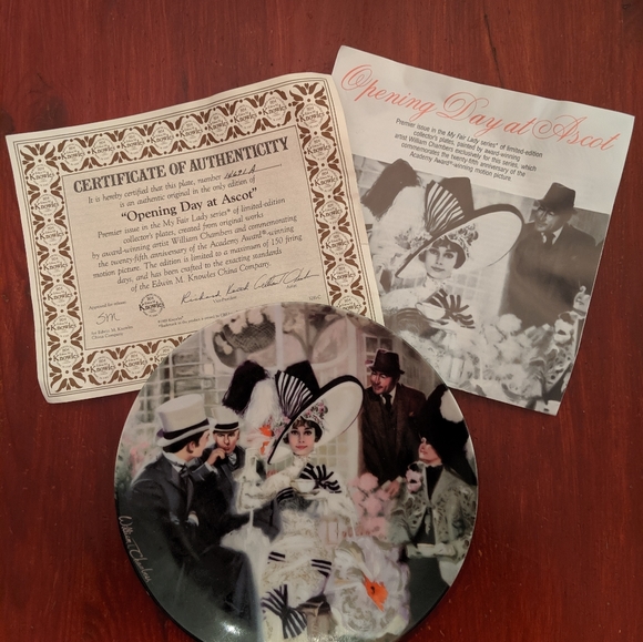 My Fair Lady Collectors Plate